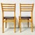 Set of Vintage Danish Dining Chairs in Black Skai For Sale - Image 15 of 18