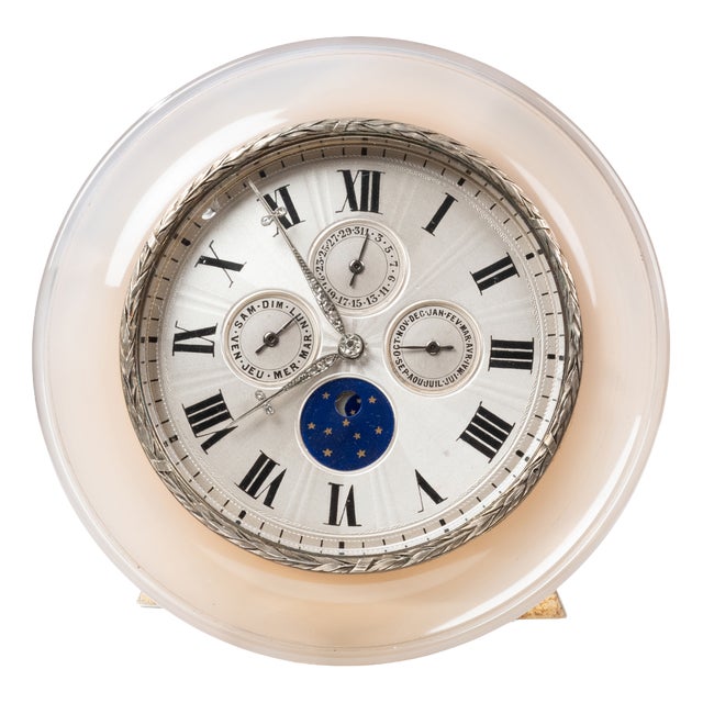 Vintage Table Clock by Boucheron, 1890s For Sale