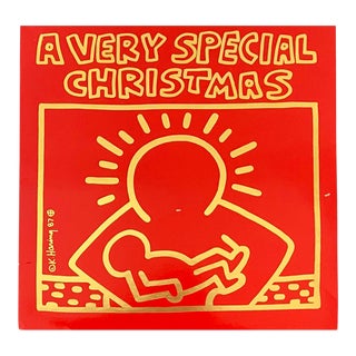 1987 Keith Haring Record Art For Sale