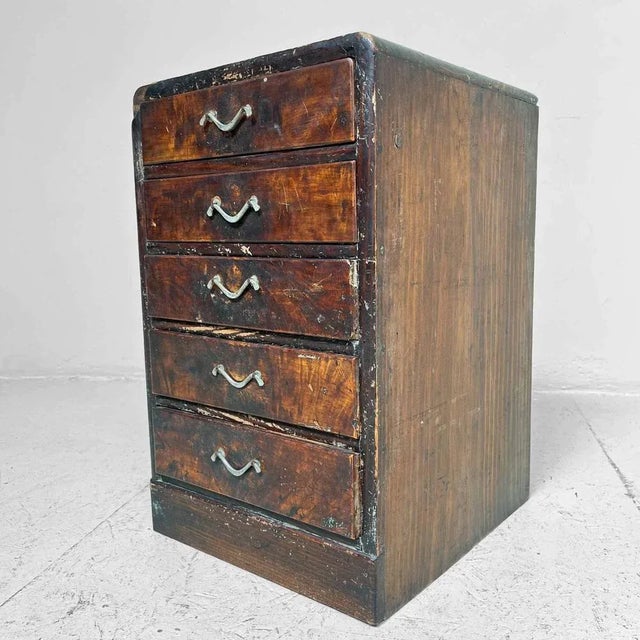 Japanese Meiji Period Chest of Drawers, 1890s For Sale - Image 4 of 10
