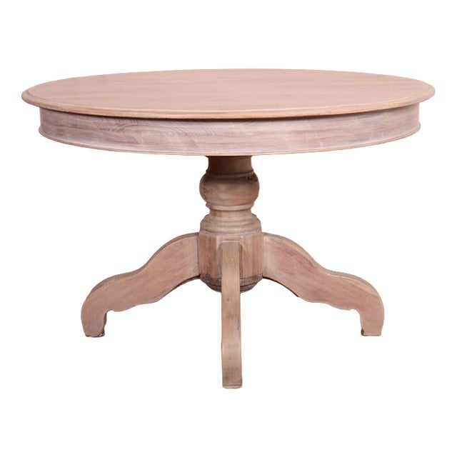 English Bleached Pine Breakfast Table, 1860 For Sale