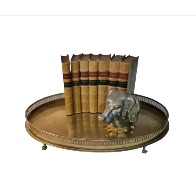 Dark Gray Antique Figural Dog Head Tobacco / Cigarette Box ~ Circa Late 19th Century For Sale - Image 8 of 10