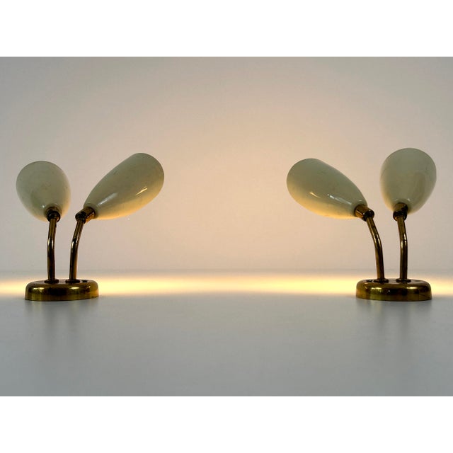 Mid-Century Modern Wall Lamps, Italy, 1950s, Set of 2 For Sale - Image 6 of 18