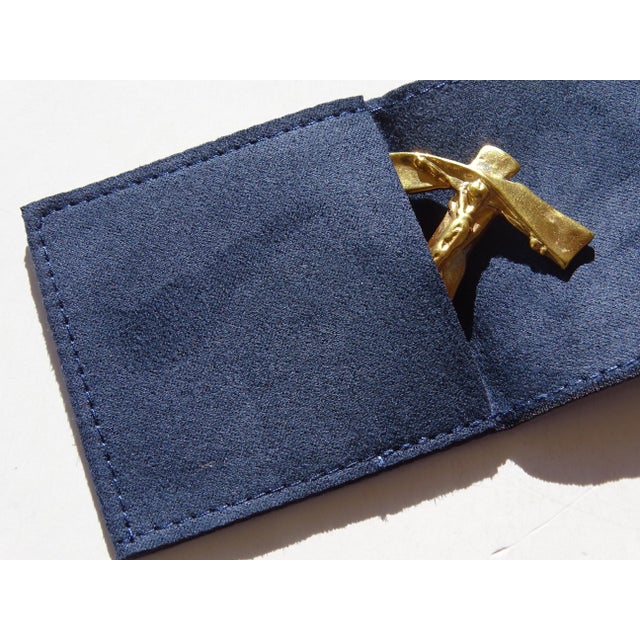Christ of Saint John of the Cross Pendant after Salvador Dali For Sale - Image 4 of 5