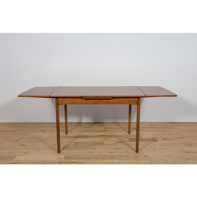 Mid-Century Teak Extendable Dining Table, Denmark, 1960s For Sale - Image 14 of 18