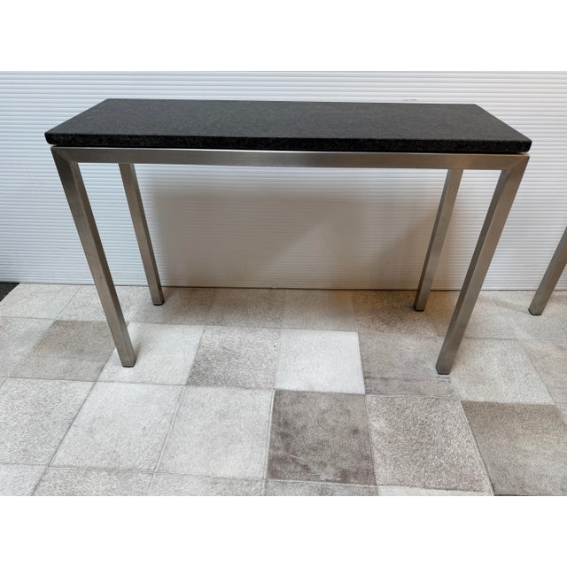 Design Plus Gallery presents a Parsons Style Console Table from Crate & Barrel. Parsons style refers to a design aesthetic...