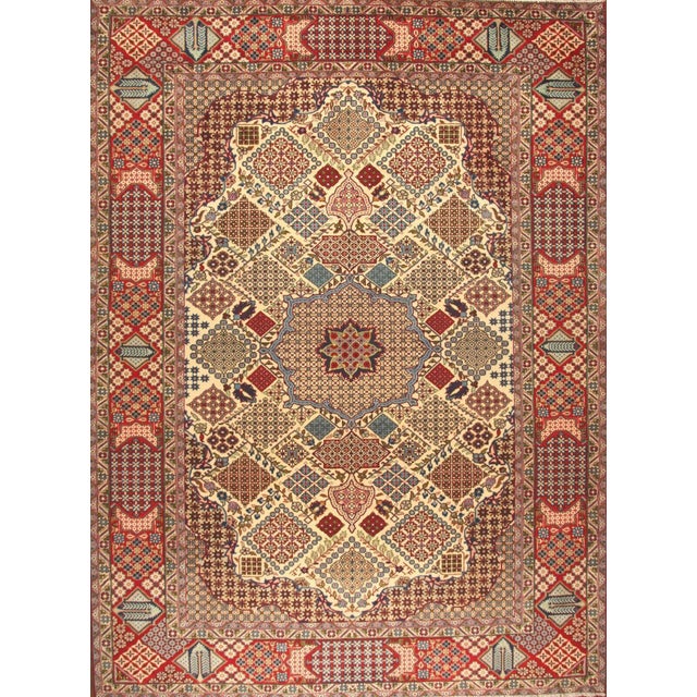 Middle Eastern Rug in Wool For Sale