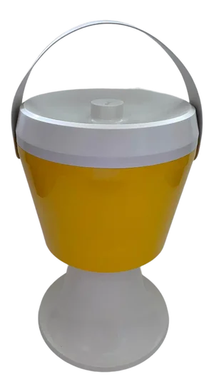 1960's Mod Standing Beverage Cooler With Removable Base