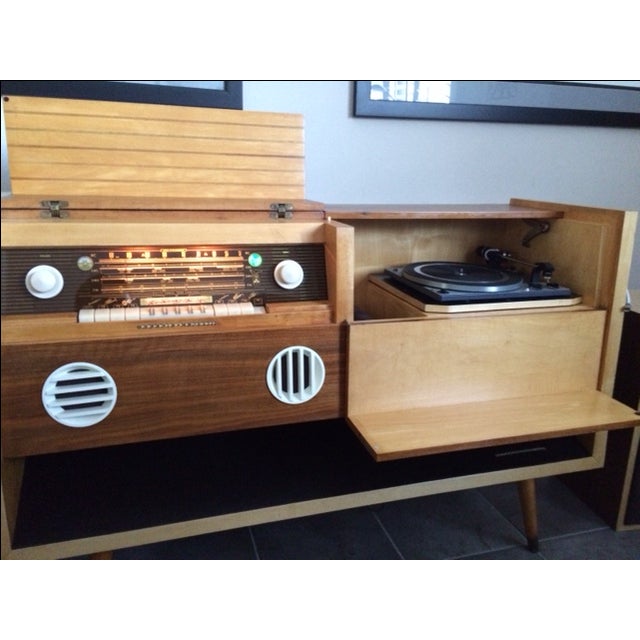 Grundig Majestic Radio/Phonograph Console Chairish