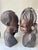Pair of Vintage Traditional African Ebony Wood Man & Woman Carving Busters For Sale - Image 12 of 17