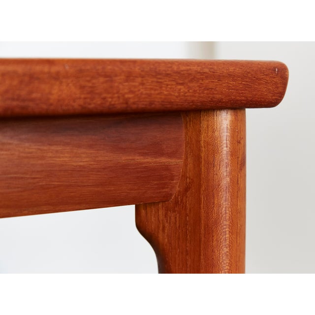 Brown Boat-Shaped Dining Table by Grete Jalk for Glostrup, 1960s For Sale - Image 8 of 16