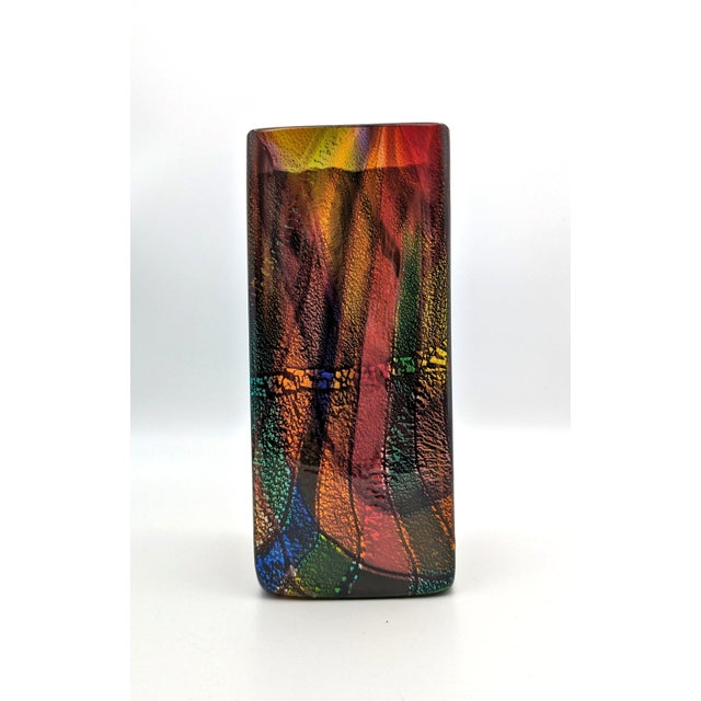 Glass Murano Glass Vase by Ercole Barovier for Barovier & Toso, 1960s For Sale - Image 7 of 8