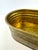 Vintage Mid Century Large Oval Brass Jardinière Trough Planter For Sale In Little Rock - Image 6 of 11