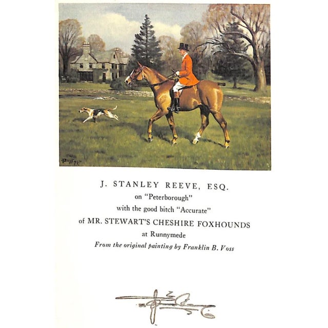 White "A Foxhunter's Journal" 1952 Reeve, J. Stanley For Sale - Image 8 of 10