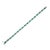 Art Deco Solid 18k White Gold 6.64 Carat Natural Emerald and Diamond Tennis Bracelet For Sale - Image 3 of 11