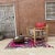 Hot Pink Moroccan Boucherouite Rug - 3'7" X 5'7" Ft For Sale - Image 8 of 9