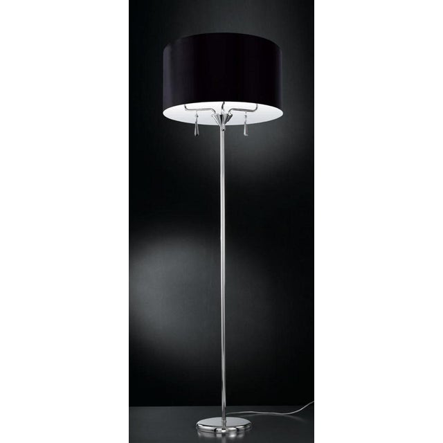 Crystal Shadow Pendant Light in Chrome and Crystal by Aggiolight For Sale - Image 6 of 7