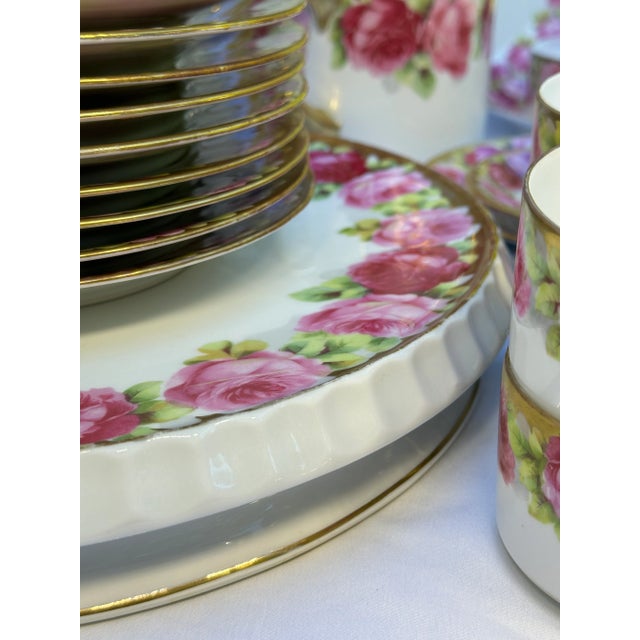 Antique Beyer & Bock Tausendschön 42-Piece Porcelain Service for 12, C. 1905–1931 For Sale - Image 10 of 10