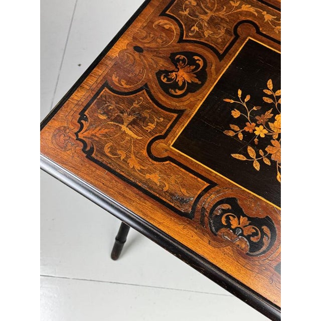 Napoleon III Inlaid Tray Table For Sale - Image 13 of 18