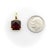 14k Gold Mounted Fancy Cut Tanzanian Garnet Pendant For Sale In Los Angeles - Image 6 of 10