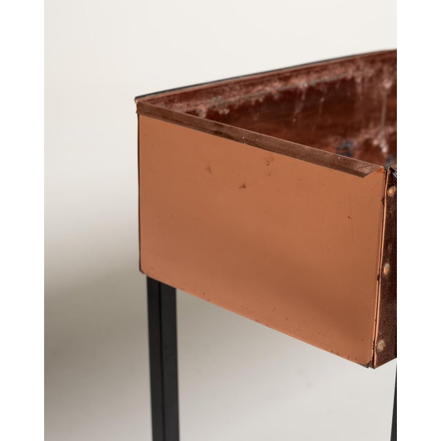 Scandinavian Copper and Metal Flower Holder, 1960s For Sale - Image 6 of 10