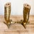 1960s Pair of Midcentury Brass Talon Candlestick Holders For Sale - Image 5 of 12