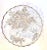 Metal 1960's Silver Overlay Glass Footed Round Bowl For Sale - Image 7 of 7
