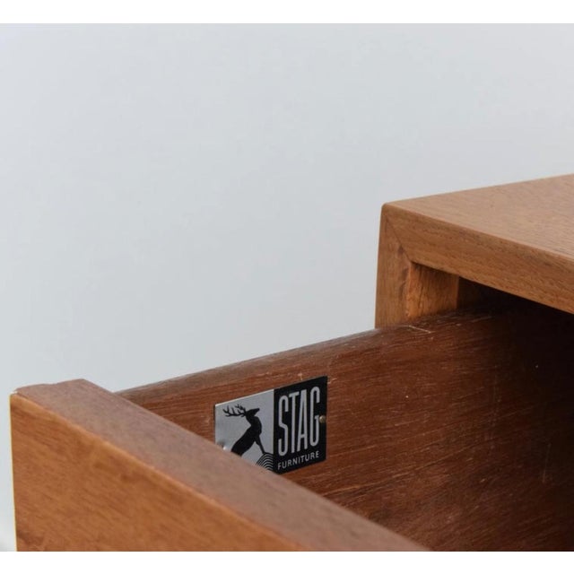 Brown Mid-Century Modern C-Range Pale Oak Chest of Drawers from John & Sylvia Reid, 1950 For Sale - Image 8 of 11