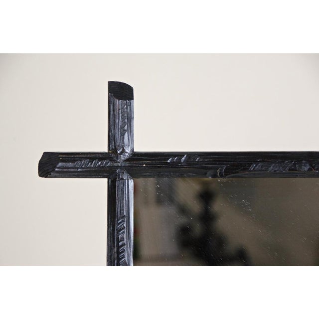 Austrian Black Forest Basswood Wall Mirror, 1880s For Sale - Image 3 of 16