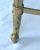 1960s 1960s Brass & Glass Demi Lune Console Table – Hollywood Regency For Sale - Image 5 of 10