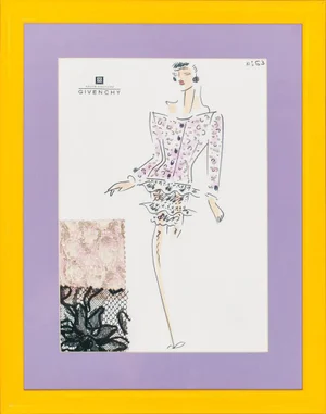 "Givenchy Glam" Fashion Plate
