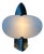 Vintage Postmodern Sails of Aplex Table Lamp by Samuel Parker for Slamp, Italy, 1980s For Sale