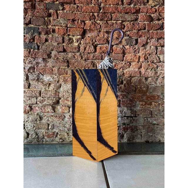 Contemporary Plinto Disegno Tre Umbrella Stand by Pietro Meccani for Meccani Design For Sale - Image 3 of 5