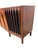 1960s Mid-Century Modern Brazilian Style 2-Piece Walnut Bar Storage Cabinet For Sale - Image 5 of 15