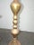 Pair of Tall 40" Table Top Brass Candle Holders For Sale In Los Angeles - Image 6 of 12