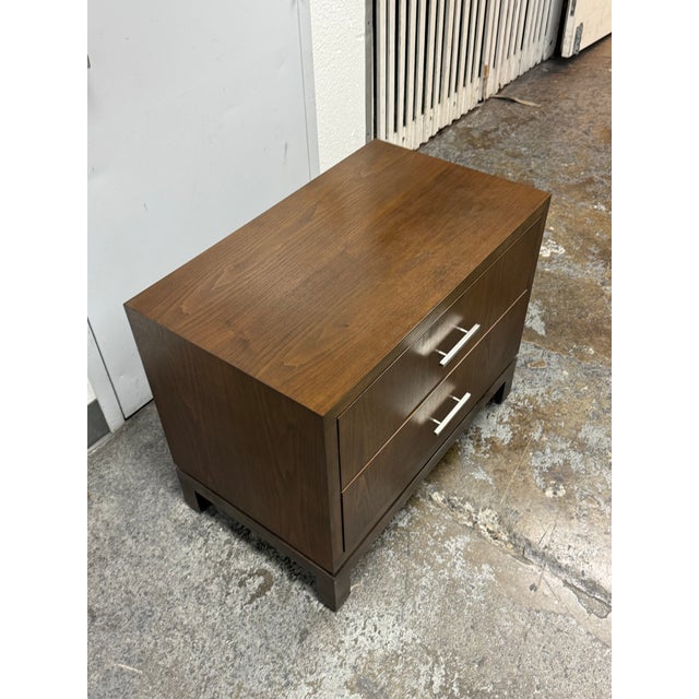 Brown Traylor & Co. Contemporary Nightstand For Sale - Image 8 of 12