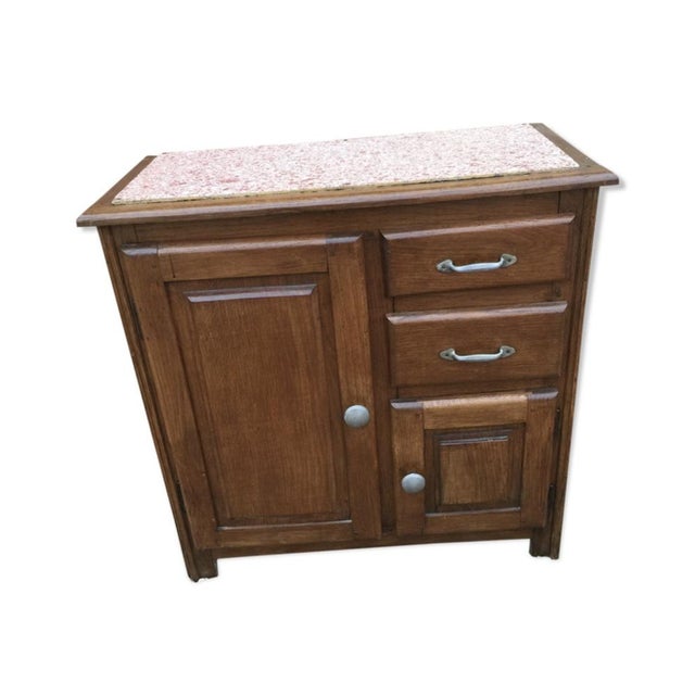 French Sideboard in Solid Oak from Mado For Sale - Image 12 of 12
