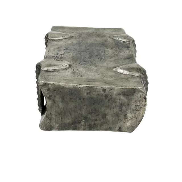 Silver German Pewter Decanter in the Shape of a Book For Sale - Image 8 of 9