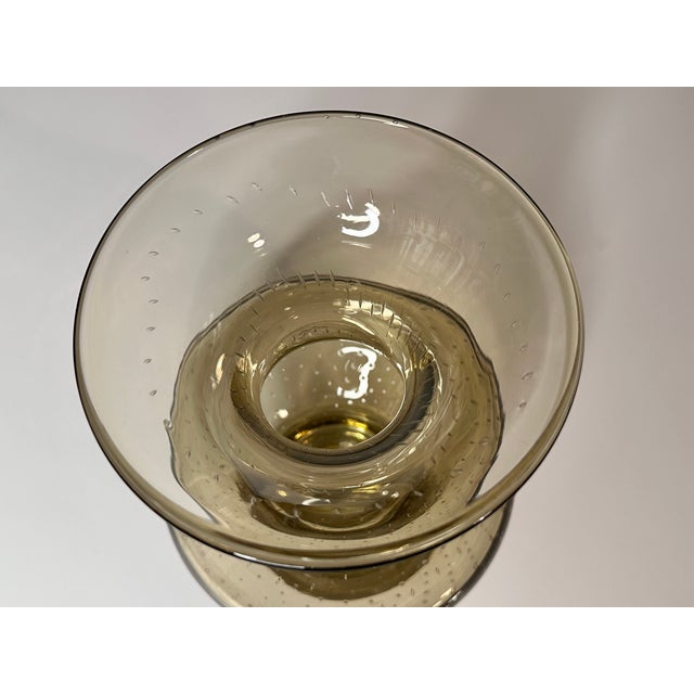 Mouth-Blown Art Glass Vase attributed to WMF, Germany, 1950s For Sale - Image 12 of 15