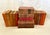 Group of 20 Assorted Shades of Red Antique Books For Sale - Image 4 of 5