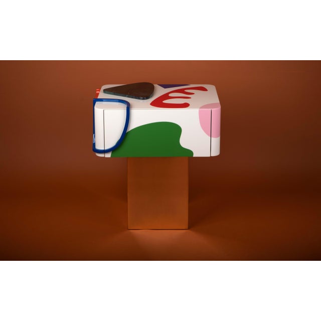 Fauves Bedside Table by Malabar For Sale - Image 6 of 14