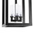 Traditional Coastal Living Montecito Iron Outdoor Lantern, Black, Large For Sale - Image 3 of 8