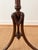 Mid Twentieth Century Solid Wood Regency Style Tall Pedestal Display Plant Stands With Mahogany Finish, Pair For Sale - Image 6 of 11