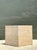 Vintage Italian Travertine Diamond Dining Table Pedestal For Sale In West Palm - Image 6 of 16
