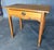 18th-century American yellow pine single-drawer side table, likely Southern or from PA. Nice beaded legs, pegged...