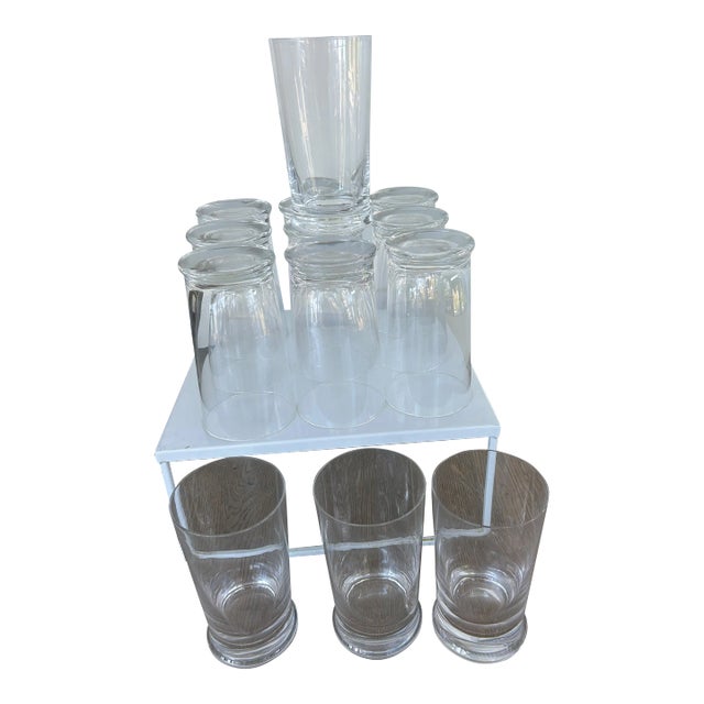 1990s Tiffany & Co. Georgette Highball Glasses- Set of 12 For Sale