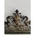 Early 20th Century French Cast Brass Heraldic Mirror With Dragons & Coat of Arms For Sale In South Bend - Image 6 of 12