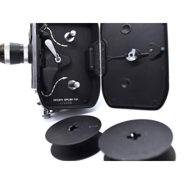Mid 20th Century Bolex Paillard E8 Roll Film Movie Camera Made in Switzerland For Sale - Image 11 of 12