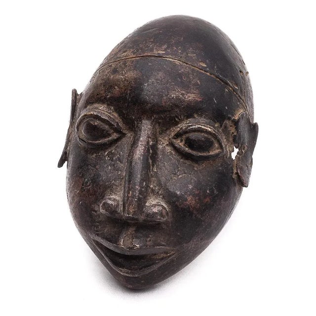 Bronze Child's Head, 1800s For Sale - Image 12 of 12