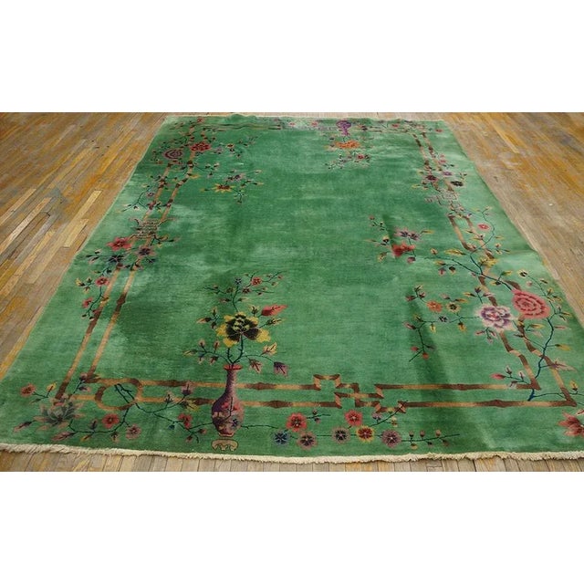 1920s Chinese Art Deco Carpet ( 8'8" x 11'6" - 264 x 348 cm ) Chinese - Art Deco As the name implies, pieces woven between...